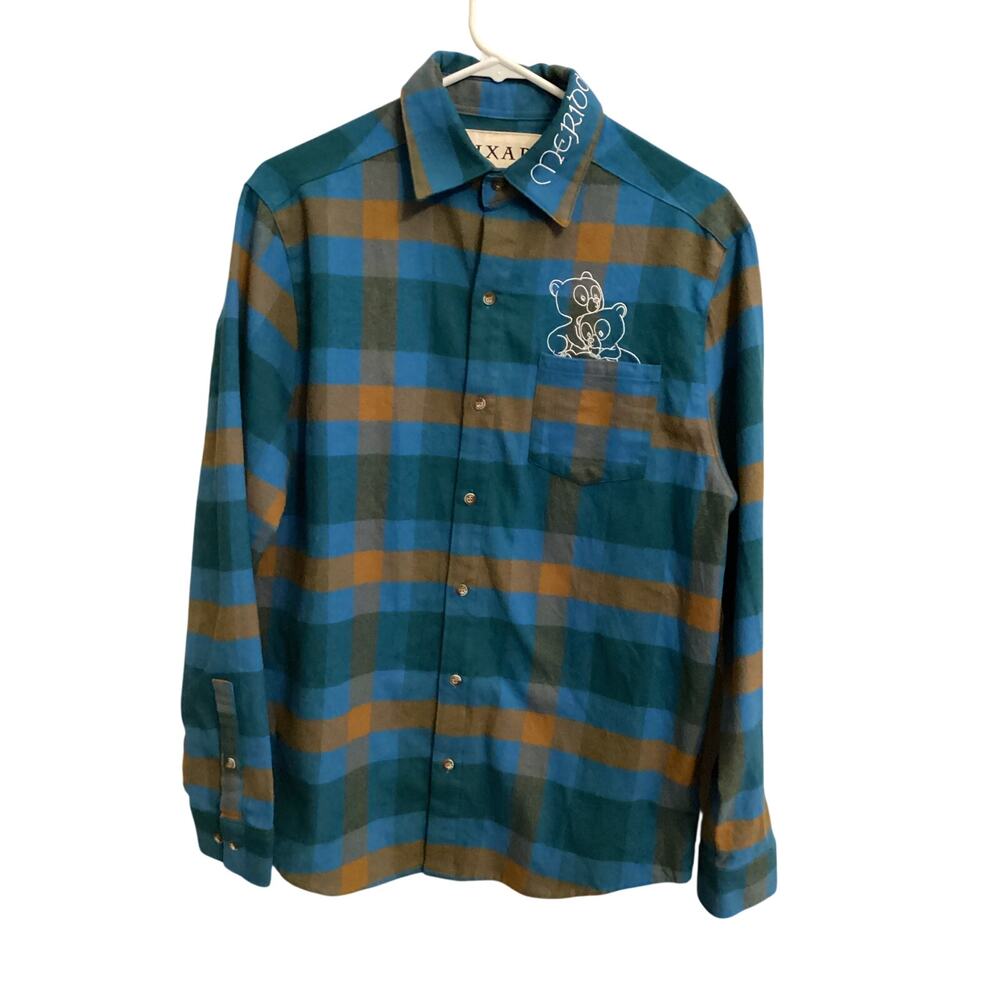 NWOT Cakeworthy Disney Pixar Brave Merida Change Your Fate Flannel Shirt M